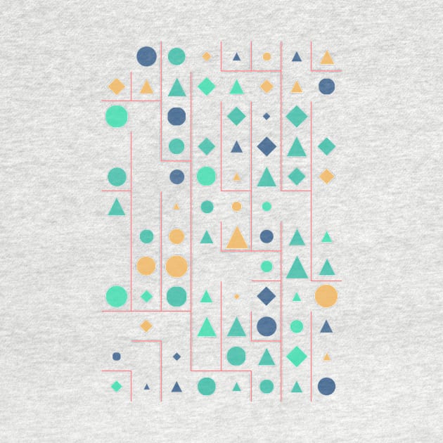 Geometric Colourful Pattern by Trendy-Now